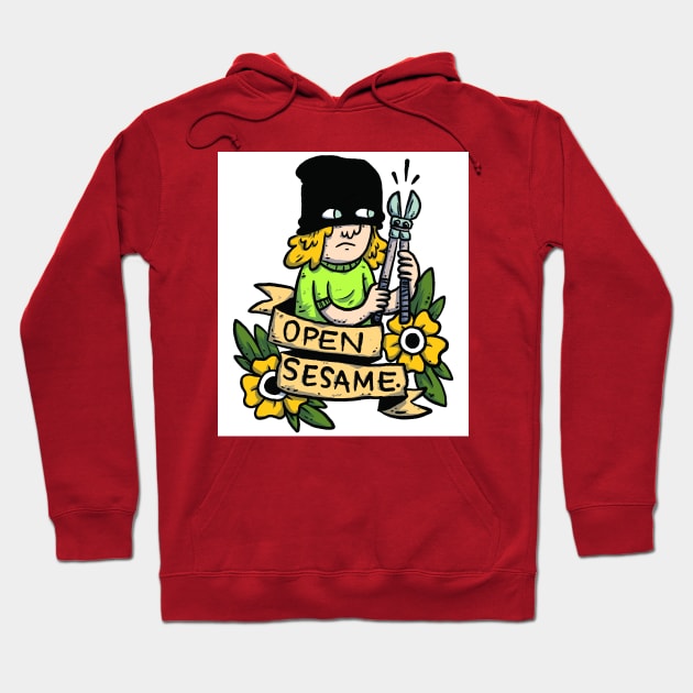 Open Sesame. Hoodie by MilkMoneyBooks